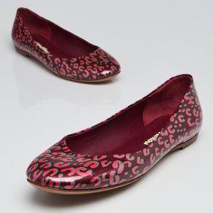 Louis Vuitton Stephen Sprouse Leopard Print Leather Ballet Flats